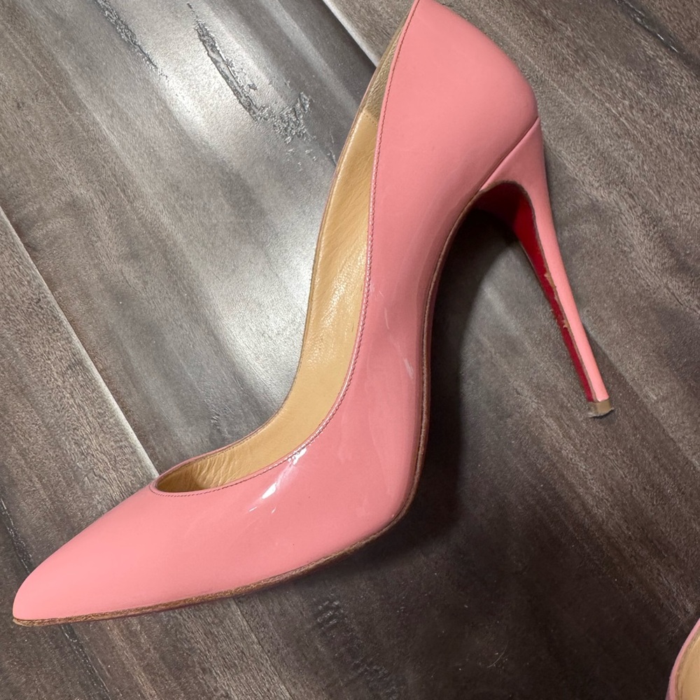 Christian Louboutin So Kate pink patent pumps - Picture 5 of 11